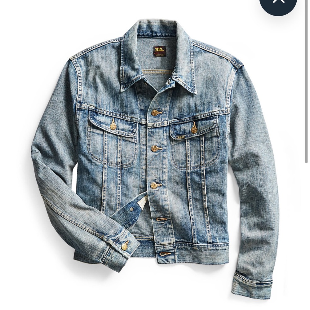 RRL Lot-271 Trucker Denim Jacket